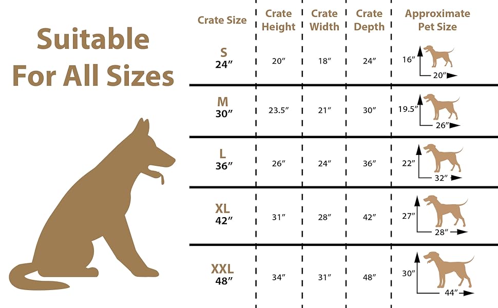 Клітка для собак Ellie-Bo, чорна, 91x61x66 см, розкладний вольєр для собак маленьких та великих порід, з металевою мискою, 2 дверцята