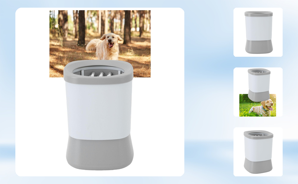 Автоматичний мийник лап для собак SENECESLI, портативний, акумуляторний, для маленьких та середніх собак