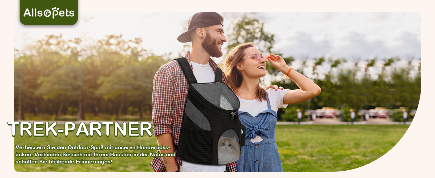 Рюкзак для котів та маленьких собак ALLSOPETS, переноска для тварин з прозорою верхньою частиною, складний, для подорожей (Світло-блакитний, S)