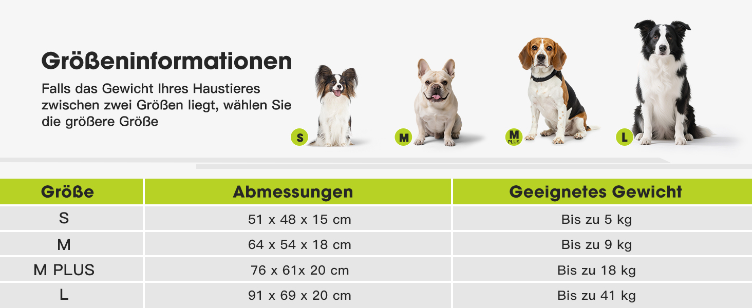Лежанка для собак середнього розміру, миюча, знімний чохол, тепла, м'яка, заспокійлива, з антиковзаючою основою, 64 x 54 x 18 см, сіра