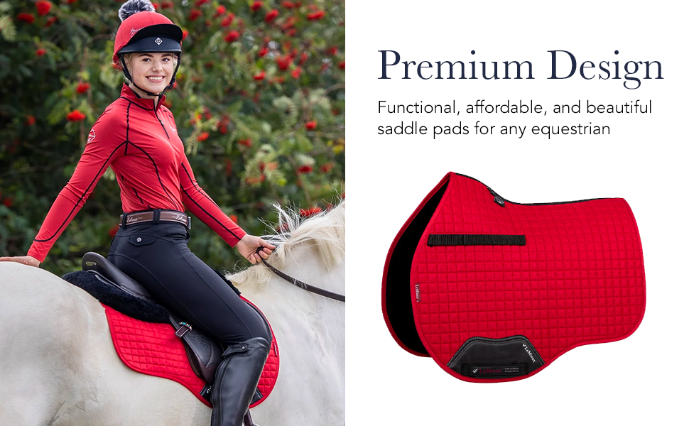 Підкладка для сідла LeMieux Prosport, велюрова шкіра, квадратна S/M, салатовий велюр