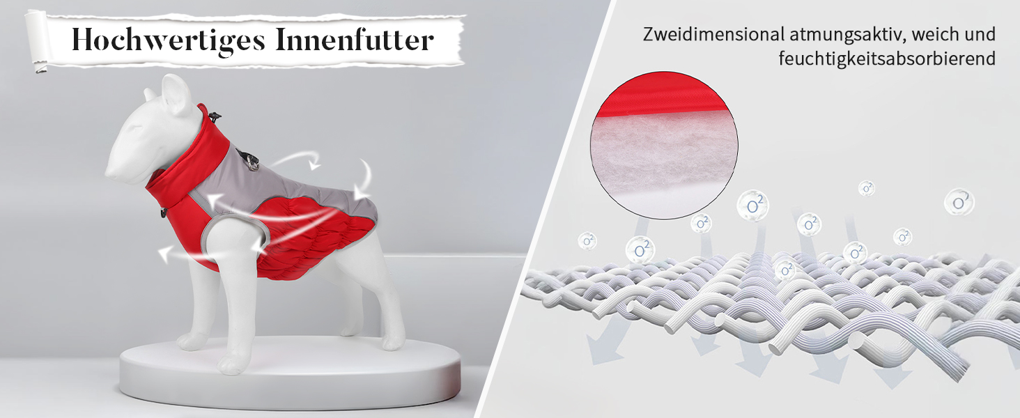 Тепла жилетка для собак Aiboria на зиму, чорна, без рукавів, з нагрудником, розмір XXL