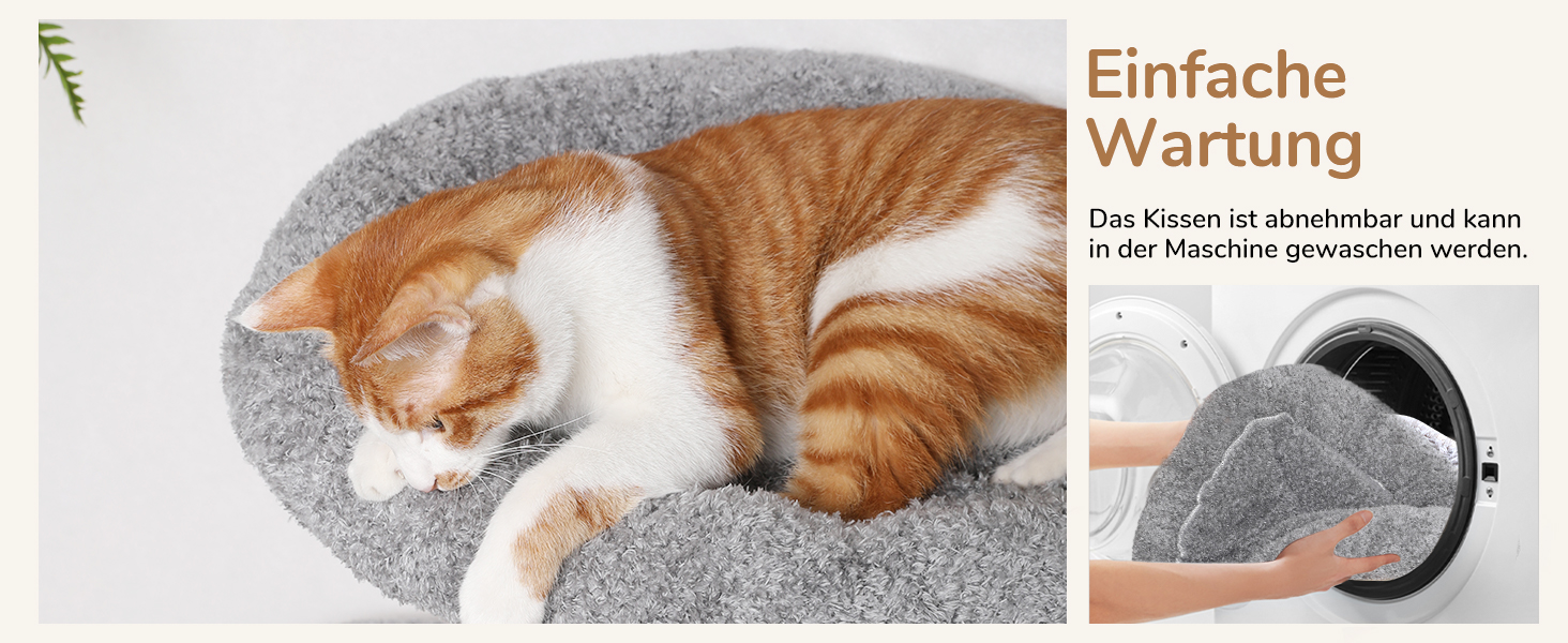 Дім-кіготник для котів FUKUMARU, 5 поверхів, з м'яким ліжком, сірий