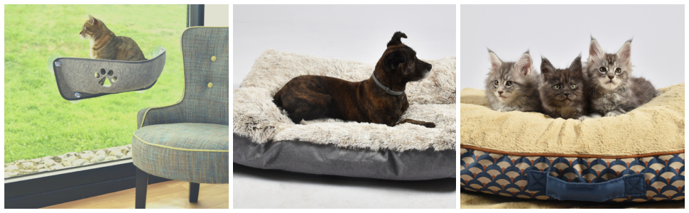 Сумка для тварин Bobby Tennis – переноска для котів та собак, 45 x 18 x 30 см, з плечовим ременем та рюкзаком, Бежево-чорна