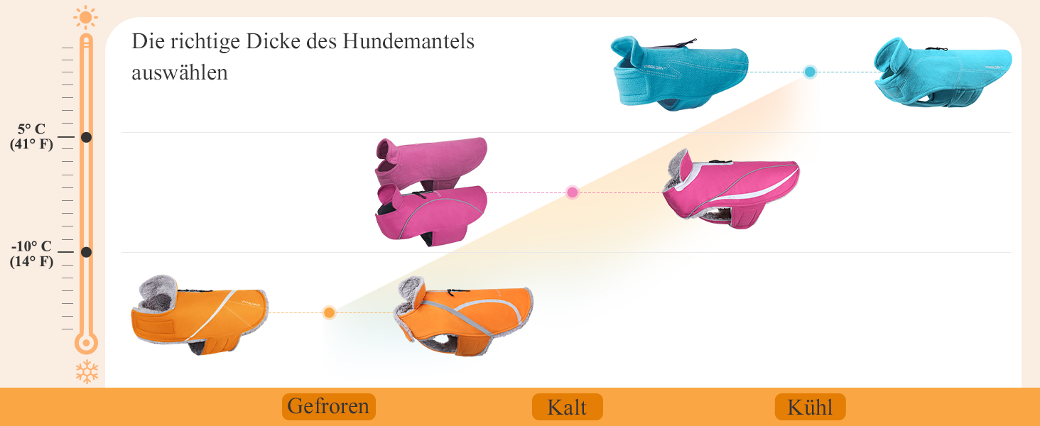 Теплий зимовий одяг для собак VIVAGLORY Frostfit: софтшелл з підкладкою з флісу, захист від снігу та холоду, світловідбиваючі елементи, сірий, XS (37-44см)