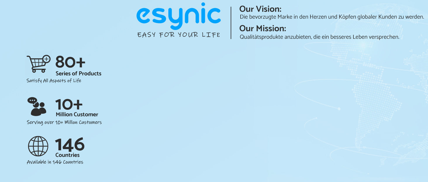 eSynic Професійна машинка для стрижки котів та собак, триммер для лап, електрична машинка для грумінгу, 4 насадки