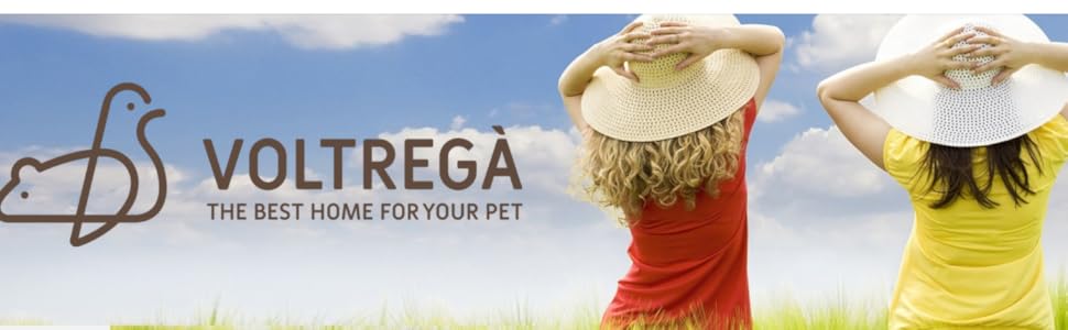 Клітка для птахів VOLTREGA 001736bg, металева, простора