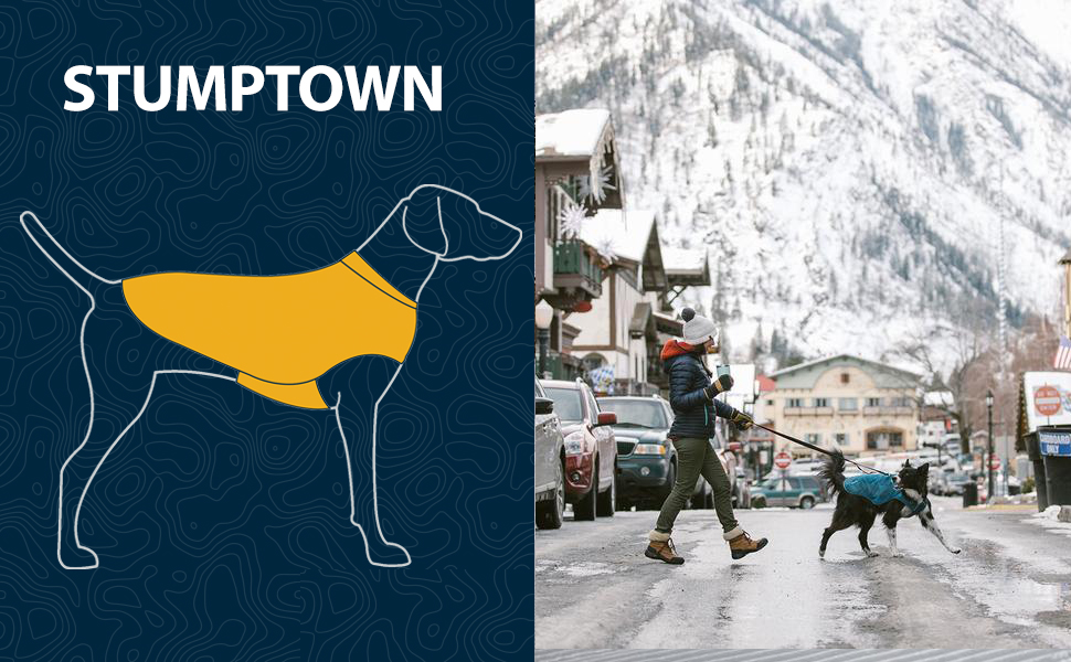 RUFFWEAR Stumptown Jacket - теплий та зносостійкий дощовик для собак, фіолетовий, XXS