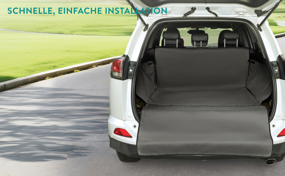 Захист для багажника автомобіля Navaris для собак - захист краю багажника, чохол для сидіння, ковдра для собак в авто, водовідштовхувальний та легкий у догляді, пластиковий чохол для багажника