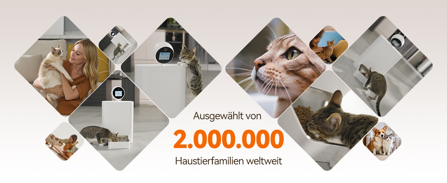 Автоматичний кормушка для котів FEELNEEDY з додатком