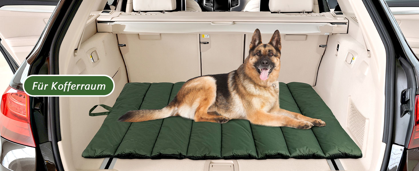 Водонепроникний килимок для собак Lohofrnny 110x68 см, товстий, м'який, з можливістю прання, для подорожей, кемпінгу та відпочинку на природі (оливковий)