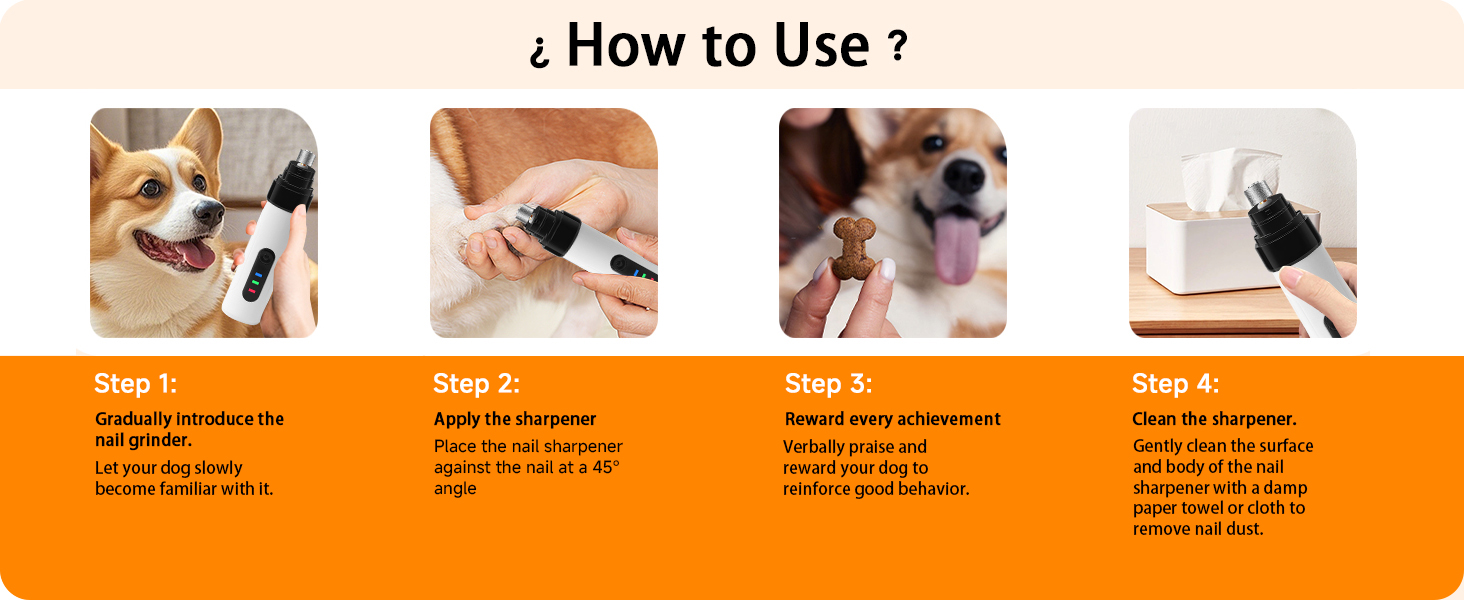 Триммер для собак Ortho Trimmer Pro: м'яке підстригання без вібрації, догляд за кігтями вдома