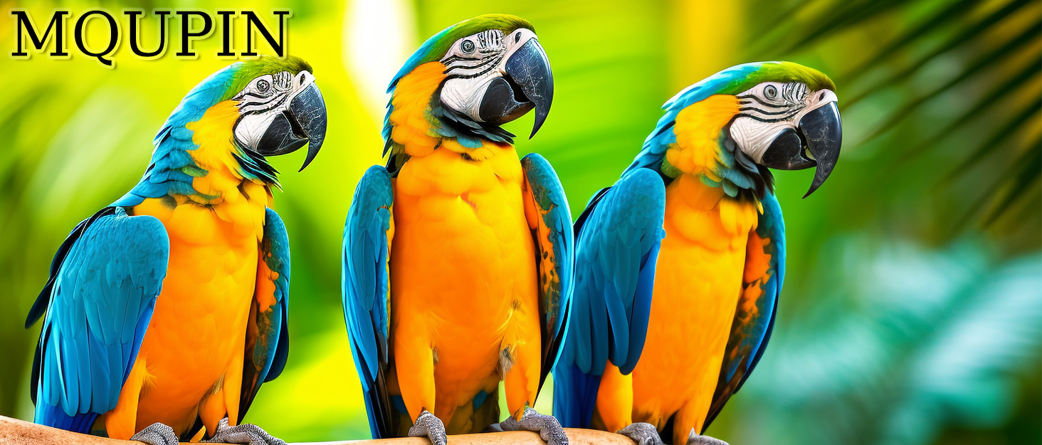 Іграшка для папуги MQUPIN: дерев'яні блоки для жування, 56 см, для Африканського сірого папуги, M-11 inches