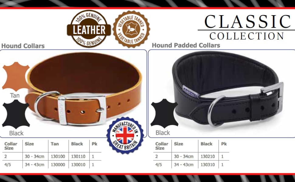 Льоняний нашийник для собаки Ancol Timberwolf, малинового кольору, 34-43 см