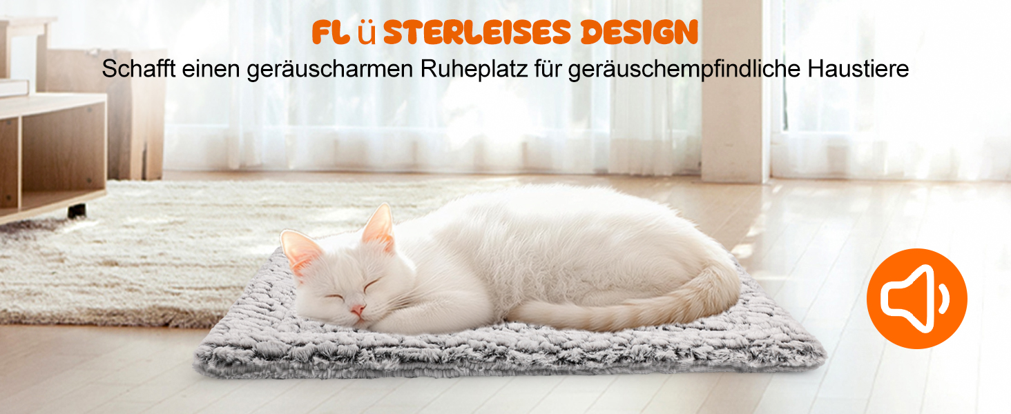 Самогріюча котяча ковдра 70 x 48 см: тепла та зручна підстилка для котів та собак, м'яка та неслизька, для дому та вулиці, можна прати