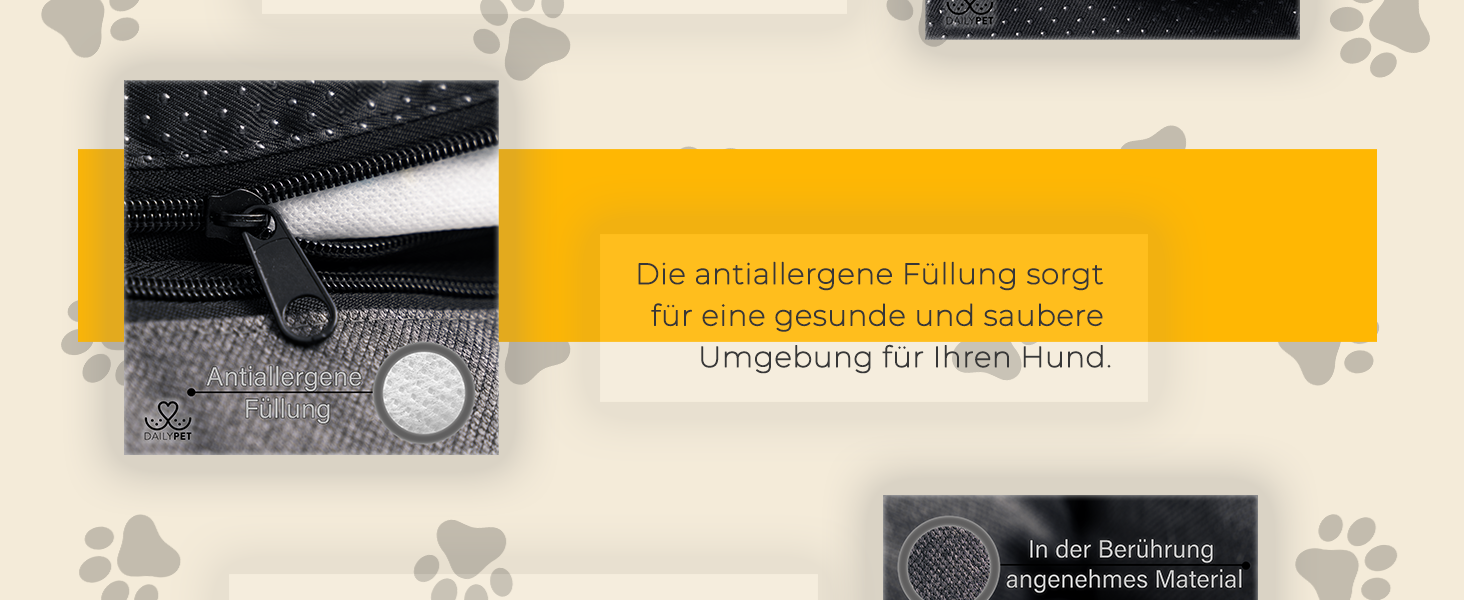 Крісло-лежанка для собак середніх порід – лежанка-кошик, водонепроникна, міцна, сіра, 75 x 55 x 20 см