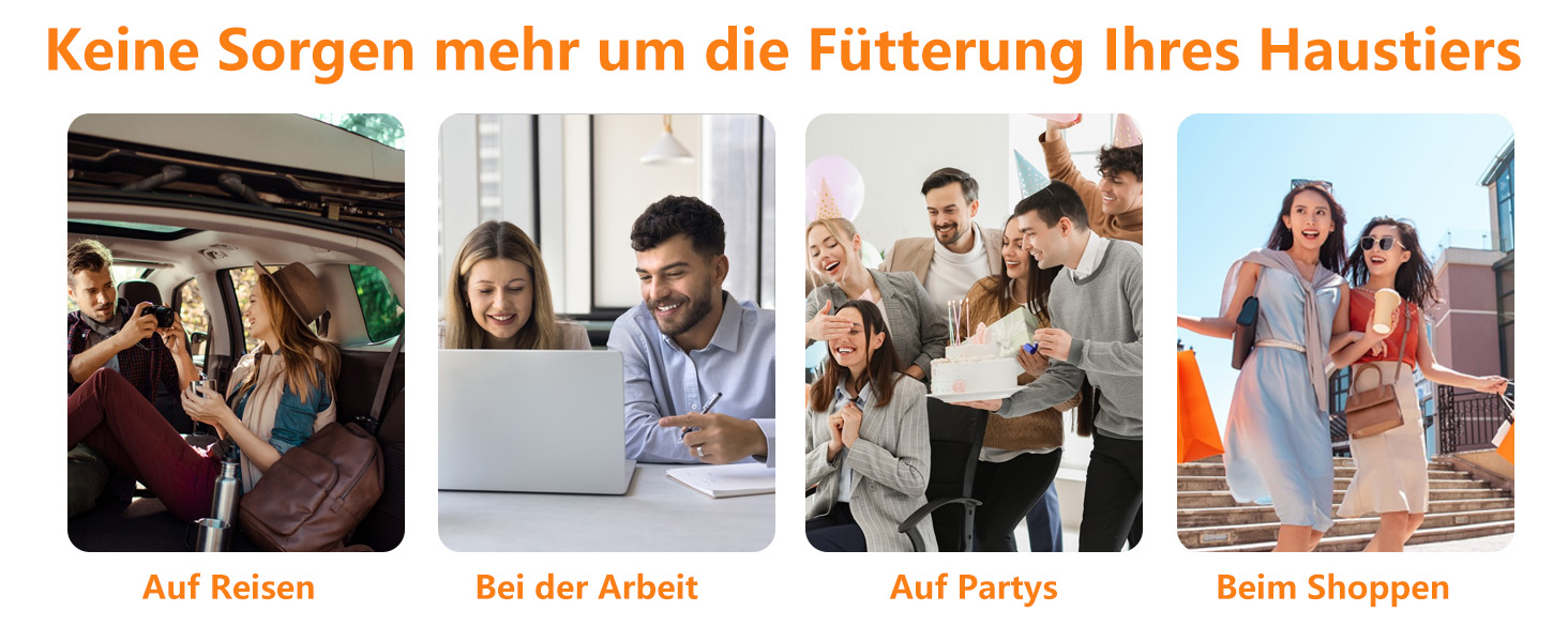 Автомат для годування котів Lafisun, 6 порцій, з охолодженням, програмований таймер, для вологого корму