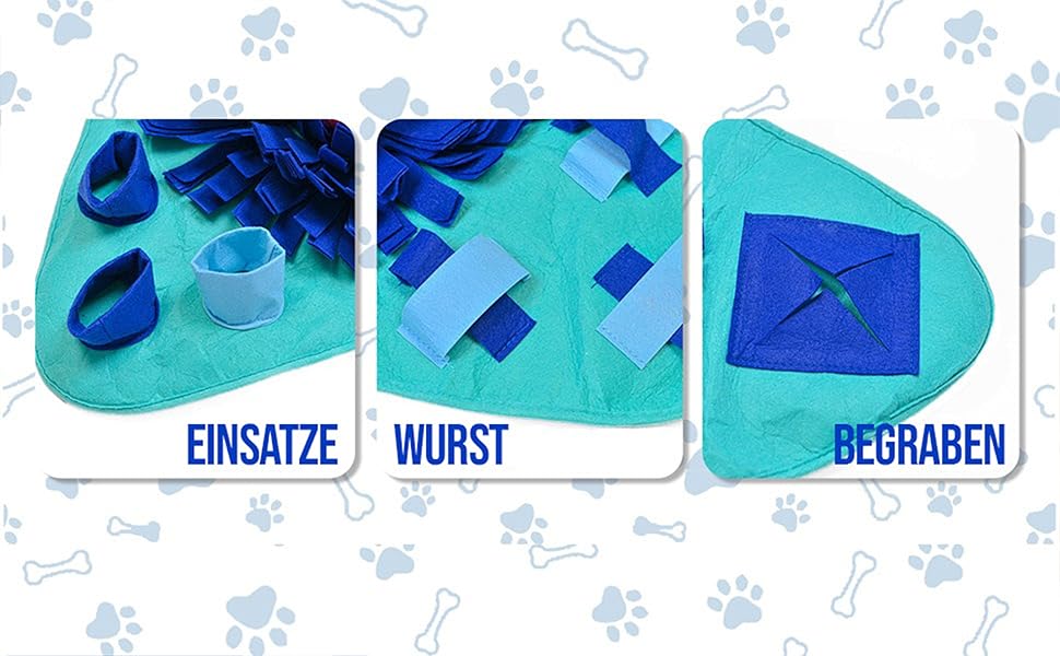 PET ARENA Килимок для собак - килимок для нюхання, інтелектуальна іграшка, великий розмір, багато кольорів