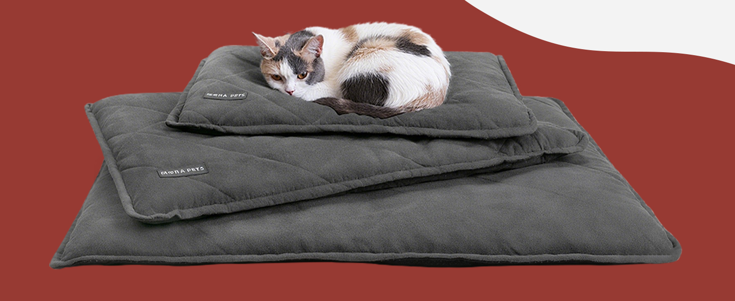 Підстилка для котів на підвіконня Mora Pets: тепла, самонагрівальна, 90 x 28 см, антиковзаюча, темно-сірий велюр