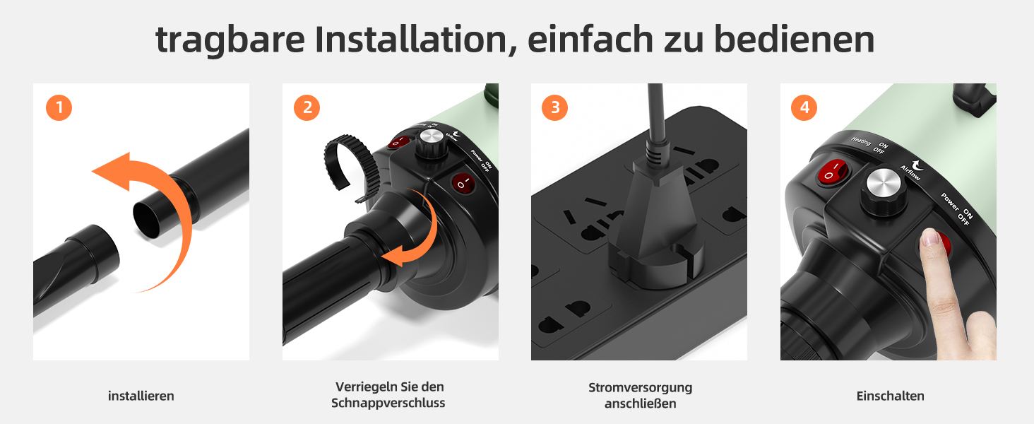 XKISS Професійний набір для грумінгу собак 2800W з пилососом для шерсті, фен для собак, машинка для стрижки собак, видалення шерсті (зелений)