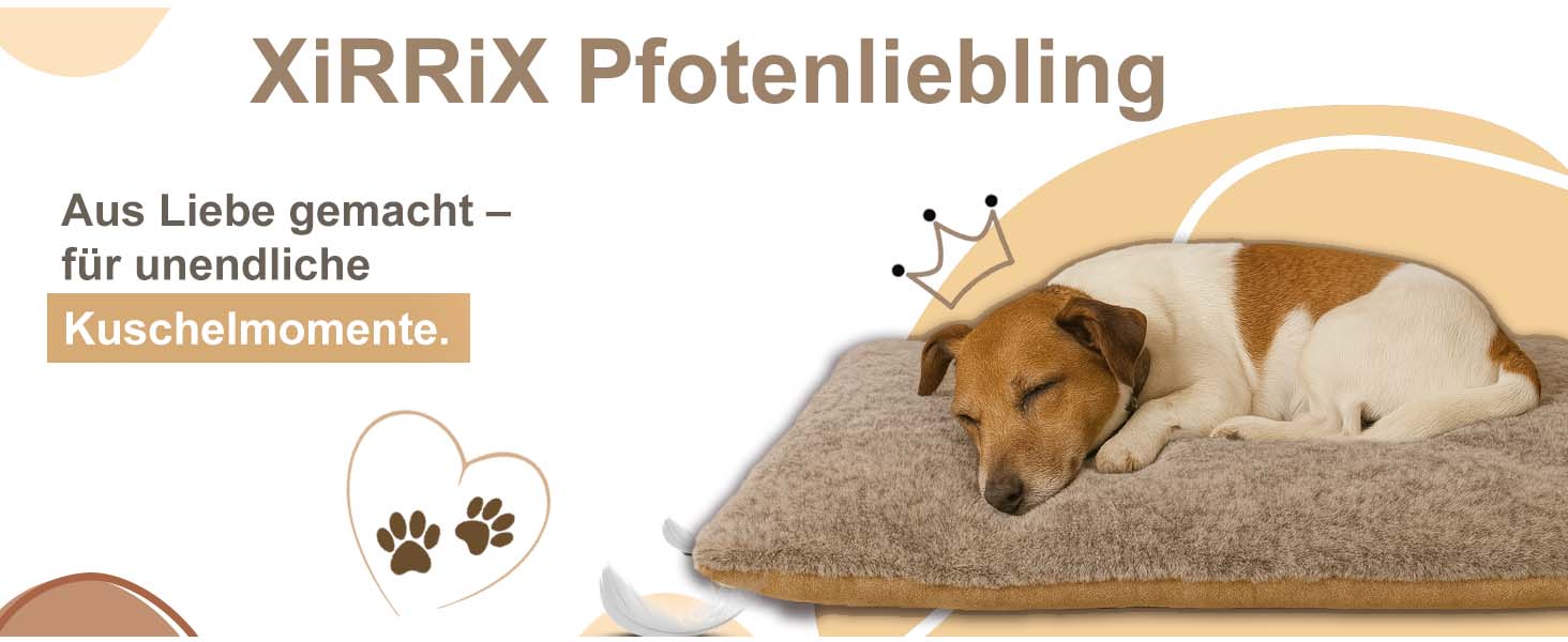 Тепла та м'яка підстилка для собак середніх та маленьких порід - коричнева, антиковзаюча, легко миється, для захисту дивану та авто