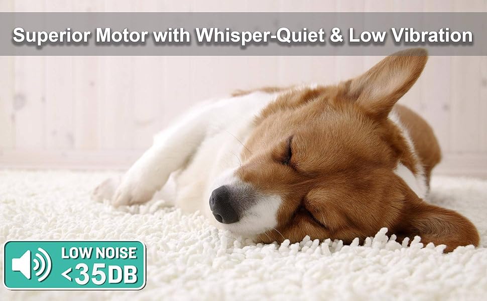 Електричний точило для кігтів собак та котів з LED-підсвічуванням та 2 колесами, безшумний точило для кігтів, білий