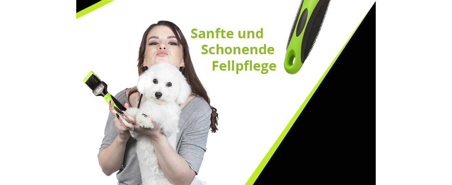 Професійна щітка для собак Zupfbürste: розплутування та догляд за шерстю | Зручне розчісування