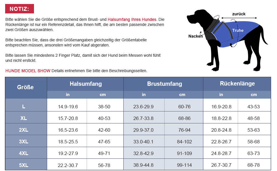 Водонепроникний зимовий одяг для собак, тепла куртка з отвором для повідка, великий розмір 4XL, блакитний колір