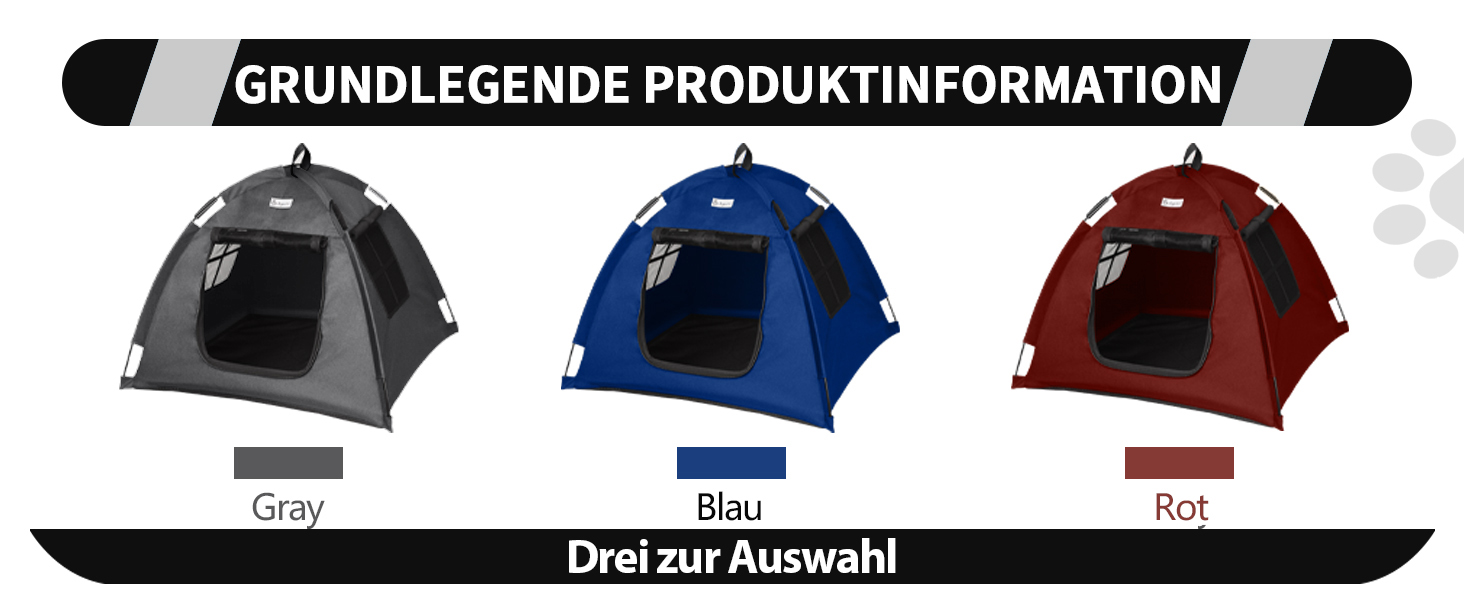 Зручне ліжко-будиночок для собак та котів Babyezz, водонепроникне, дихаюче, для дому та вулиці, сірий колір, розмір S