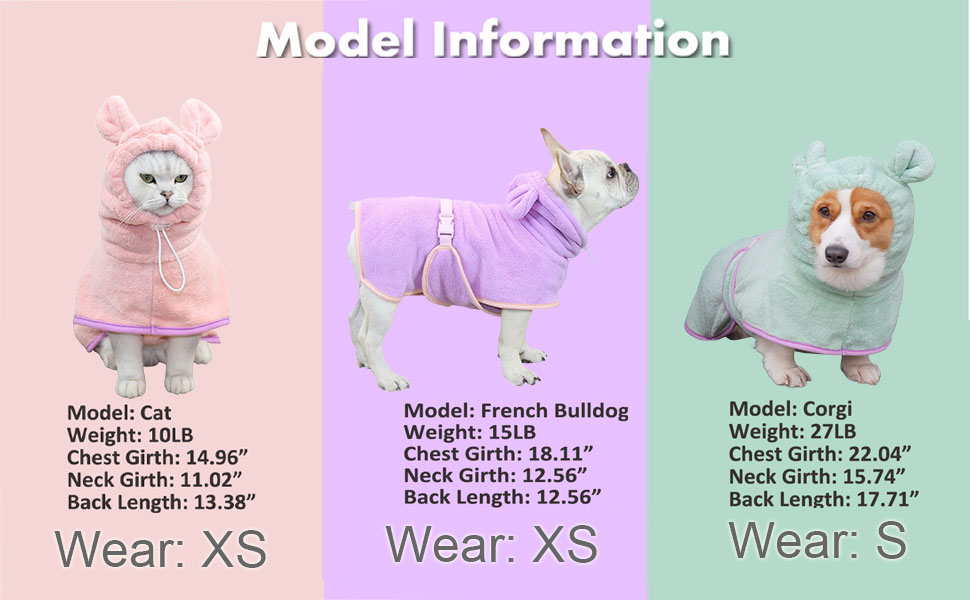 Рушник для собак з мікрофібри з капюшоном, супер вбираючий, швидковисихаючий, XL, зелений