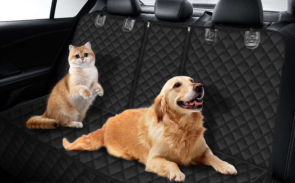 Чохол на заднє сидіння авто для собак, захист від бруду та вологи, універсальний, для дітей та тварин