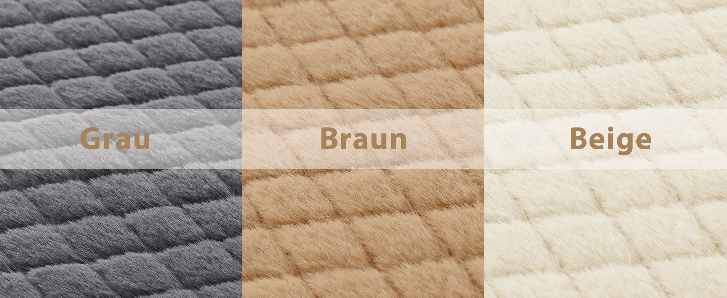 Ортопедичне ліжко для собак JOEJOY, 61x43x9 см, сіре - м'яке, з неслизьким дном