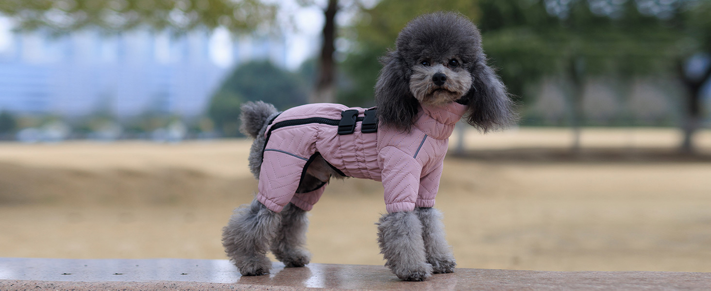 Теплий зимовий одяг для собак: двошагова жилетка, непромокаєма, вітронепроникна, з відбиваючими елементами. Підходить для малих, середніх та великих собак. Сірий XXL 2XL (back 19')