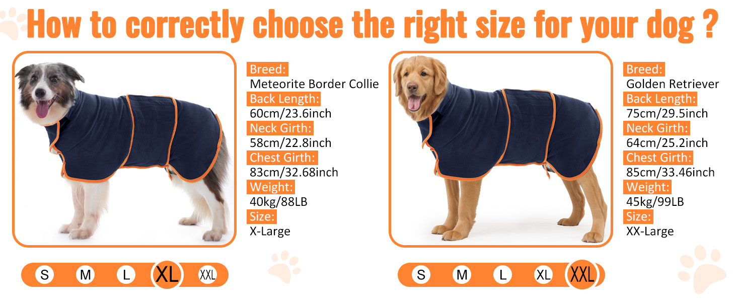 Рушник для собак Hezzuv: ультрапоглинаючий, з мікрофібри, для сушіння після снігу, м'який, двошаровий, для цуценят та дорослих, синій (S)