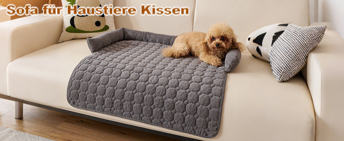 Крісло-ліжко для собак, м'яке, з бортиками, 75x75 см, колір Curry