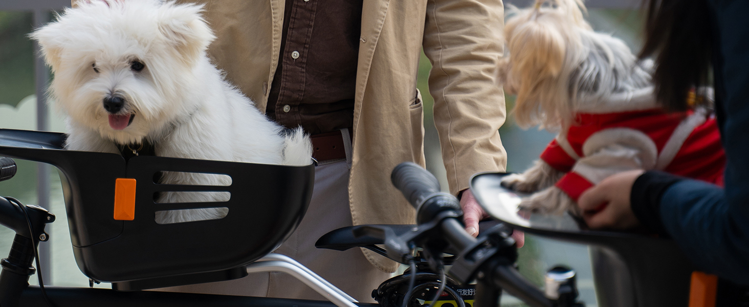 Корзина для собак на велосипед DAISTERN, до 12 кг, водонепроникна, міцна, для малих та середніх собак