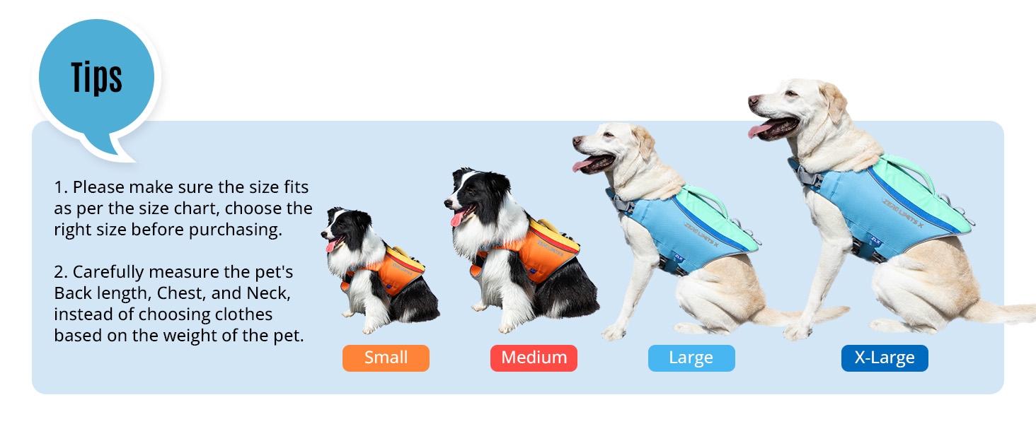 Спасальний жилет для собак ZLX Ripstop Blue L, для малих, середніх та великих собак, регульований, легкий, для плавання та водного відпочинку