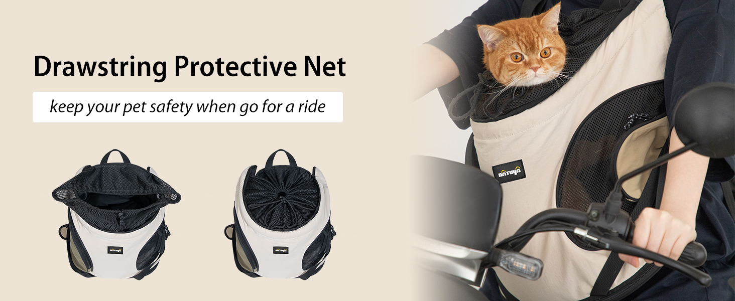 NATUYA Сумка-переноска для собак, переноска для тварин з м'яким дном, 2 кишені на блискавці, для подорожей, хаджінгу, переноска для собак з переднім доступом (Сірий)