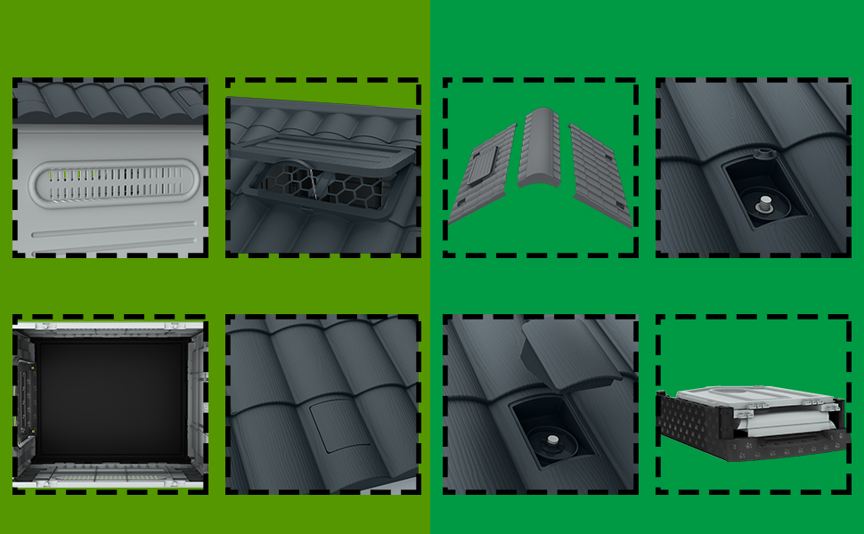 Будка для собак Aufun, пластикова, сіра, 65x56.5x67 см, M, для вулиці та дому, водонепроникна, ізольована