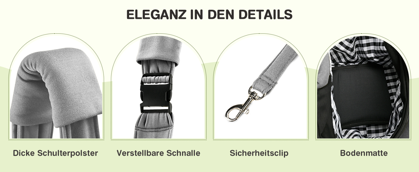 Трансформер для собак та котів ALLSOPETS, дихаюча сумка-переноска з безпечною шлейкою, м'яка переноска для подорожей та до ветеринара (Оливковий)