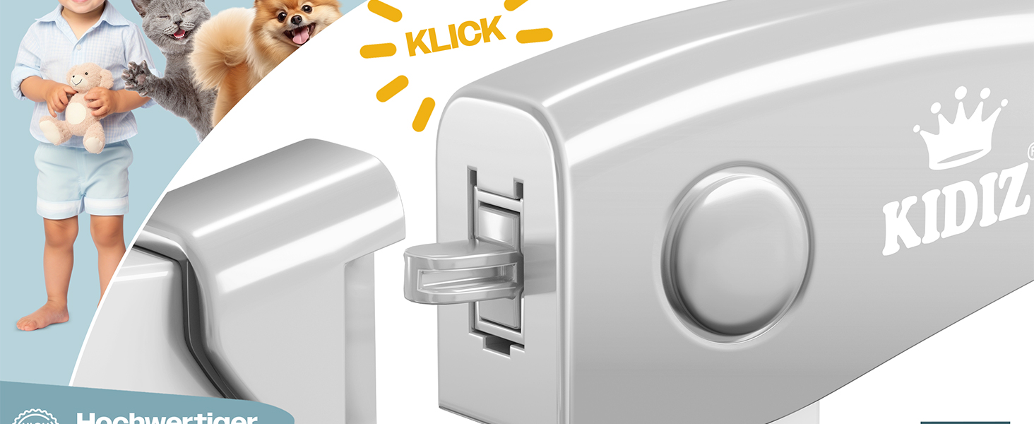 Захист для сходів KIDIZ: сітка-захист без свердління, автоматичне закриття, чорний, 88-94 см