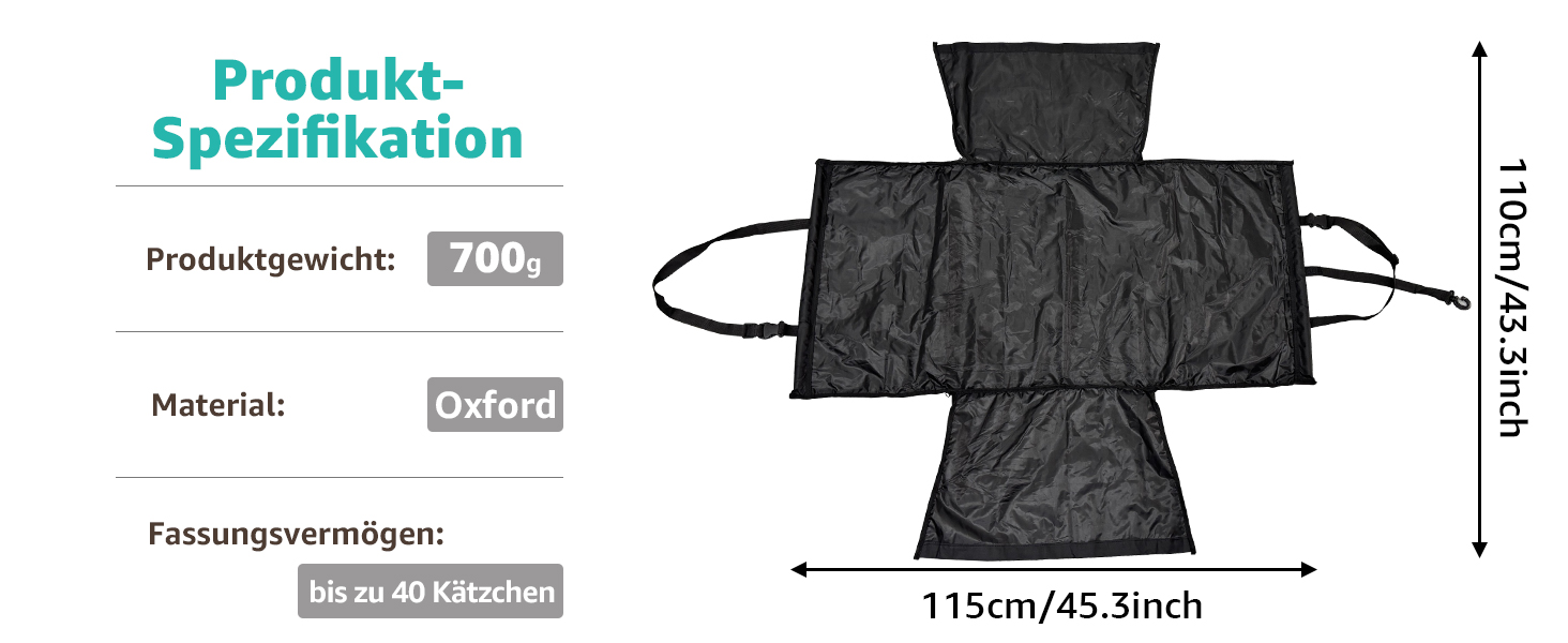 Автокрісло для собак - міцне, водонепроникне, для малих та середніх порід