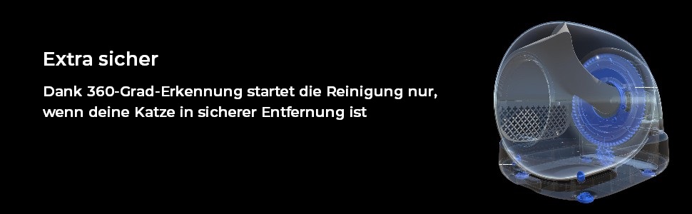 Автоматичний лоток для котів Zedar K1200 з самоочищенням та додатками – включає килимок та 3 рулони пакетів – 82л, XXL