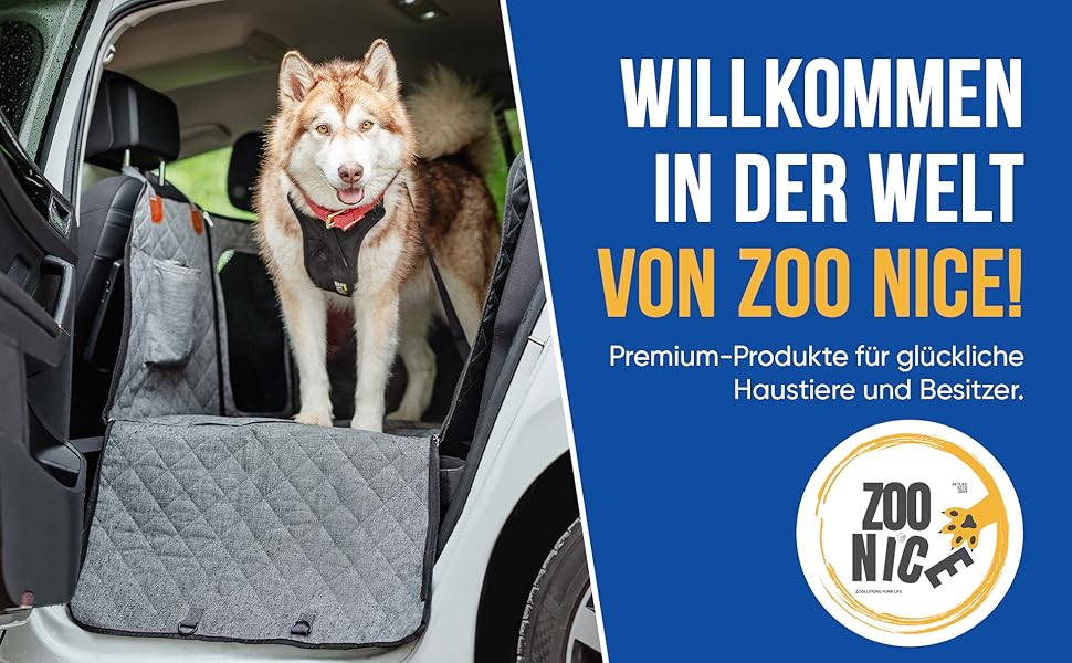 Захист для автокрісла собаки: водовідштовхувальний, стійкий до подряпин з боковим захистом | Преміум захист сидіння авто | Універсальний чохол на сидіння для собак в авто та SUV