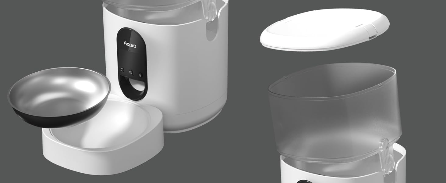 Автоматична годівниця для котів і собак Aqara C1 Zigbee 3.0 з керуванням Google/Alexa/Siri