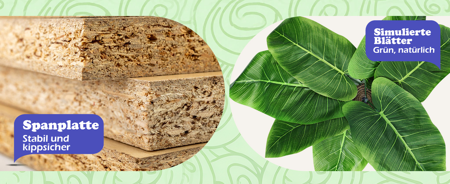 Котячий будиночок з дряпальною колоною Eukue, 80 см, білий/зелений, з платформою, мотузкою та стійкою основою