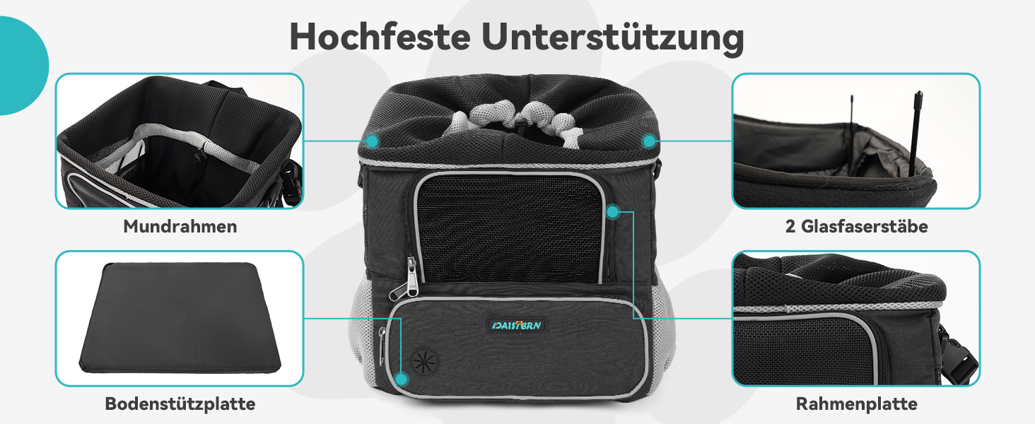 Корзина для собак на велосипед до 3 кг з адаптером для керма Φ53 мм, переноска для собак, рюкзак, автокрісло з сітчастими вікнами, водонепроникне сидіння, підходить для цуценят