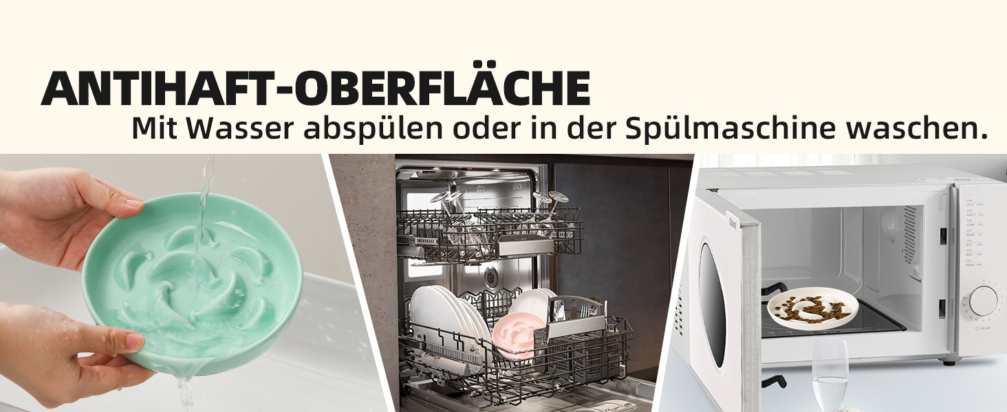 Підвищена годівниця для котів Anti Schling Napf - керамічна миска з антиковзним металевим підставкою, серія Pastel, повільне годування, інтерактивна лабіринтова годівниця, м'ятно-зелений колір