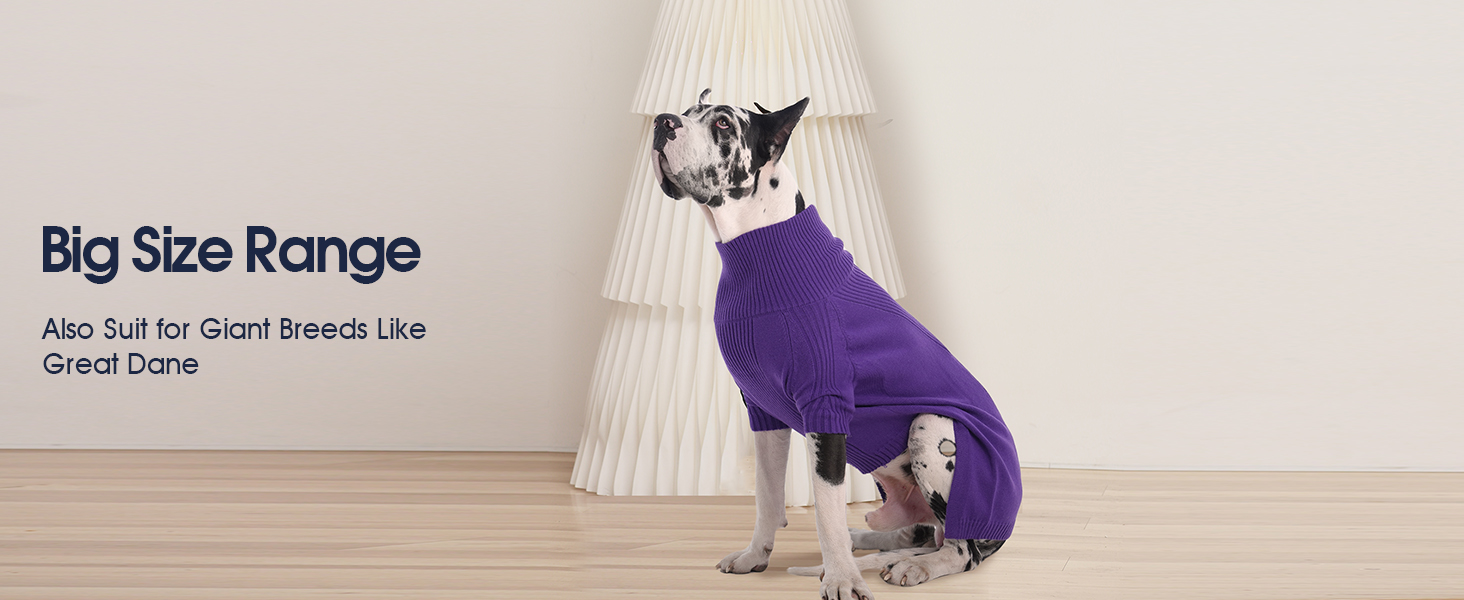 Зелений теплий зимовий пуловер для собак IECOii, великий розмір (XX-Large), для чихуахуа, бульдога, лабрадора