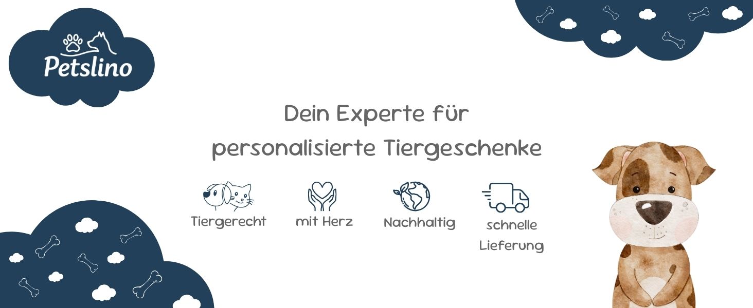 Миска для собак з нержавіючої сталі Petslino Hellblau XL, 2200 мл, з гравіюванням, антиковзаюча, для великих собак